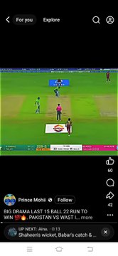 Pak vs West Indies # First ODI grips # 15 Balls from 22 runs # Big Drama# Clicking Short # aggressive position # Strong Nation # Winning Touch # Hasan Nawaz # Talat Hussain # 100+ Partnership # Last Four Winning numbers #