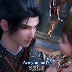 Xiao Yan shocked by his Daughter Power 😳😨✨~ Battle through the heavens [4K]