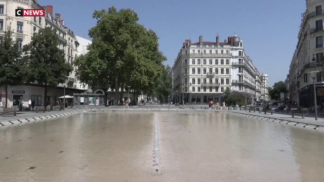 Lyon : les températures dépassent les 40 degrés, les habitants s'adaptent