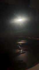 H Δέσποινα Βανδή απόλαυσε την πανσέληνο από το αεροπλάνο