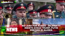 No Land For Russia - Zelenskyy Insists Ahead Trump, Putin Meeting In Alaska