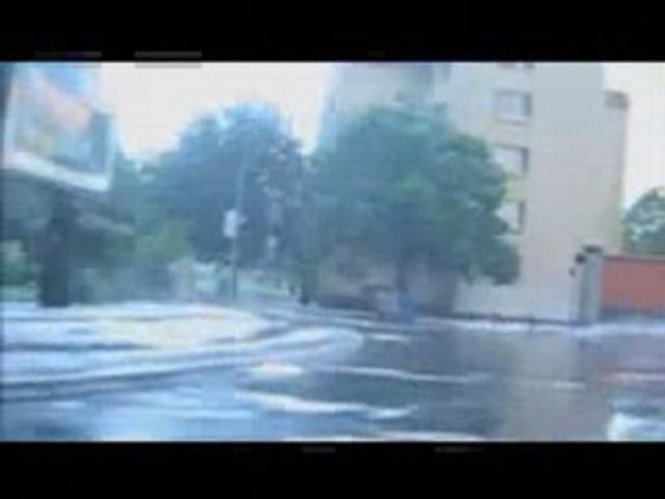 Orage grÃªle Toulouse 15 mai 2008