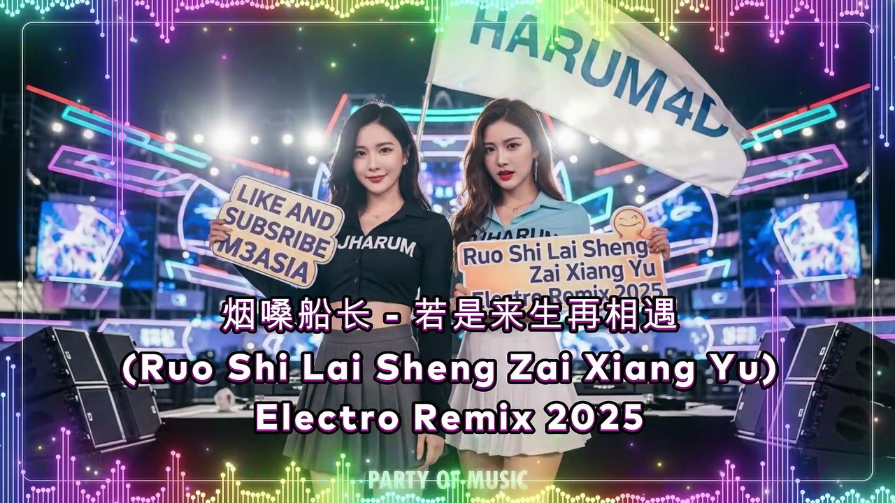 Captain Yan’s Voice - Ruo Shi Lai Sheng Zai Xiang Yu (Electro Remix 2025) | Harum4d