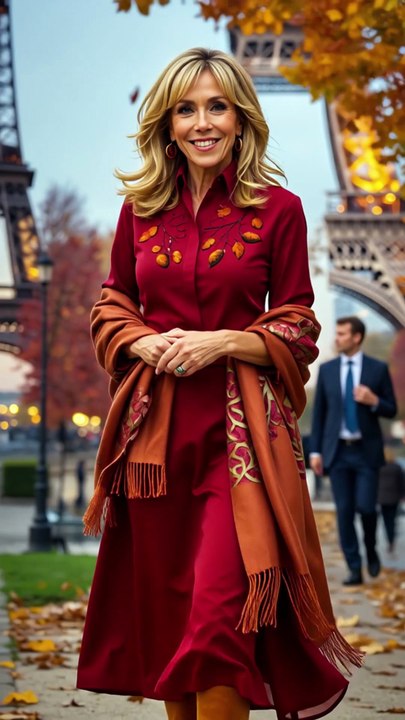 Brigitte Marcon Timeless Paris Icon in AI Autumn 2025 Fashion for Women Over 60