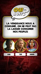 DEVINE QUI A DIT... "La vengeance nous a consumé, on ne peut pas la laisser consumer nos peuples"