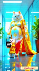 Pregnant cat born newborn baby