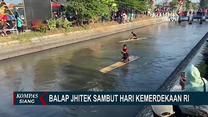 Jelang Hut Ke-80 RI, Warga di Situbondo Gelar Balap Jhitek | KOMPAS SIANG