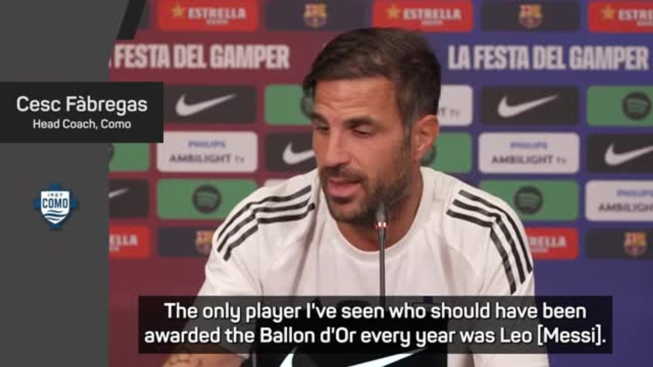Fabregas compares Lamine Yamal with Messi amid Ballon d'Or rumours