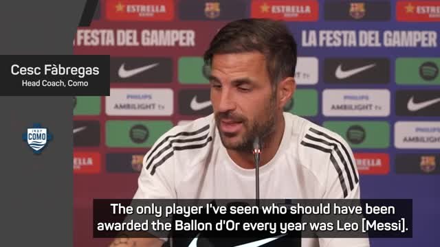 Fabregas compares Lamine Yamal with Messi amid Ballon d'Or rumours