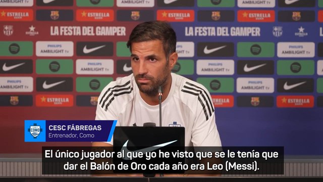 Cesc Fábregas: Si Lamine continúa progresando podría ser tan dominante como Messi en el Balón de Oro