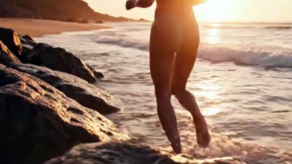 Tide-Kissed Temptation 🌊 | Ultra-Real 4K Beach Hair-Flip Short