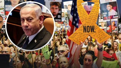 Familiares de los rehenes, a Netanyahu: "Si los asesinan, le perseguiremos en todo momento".