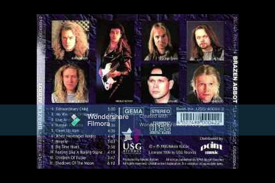 Brazen Abbot – Live And Learn ; Rock 1995.