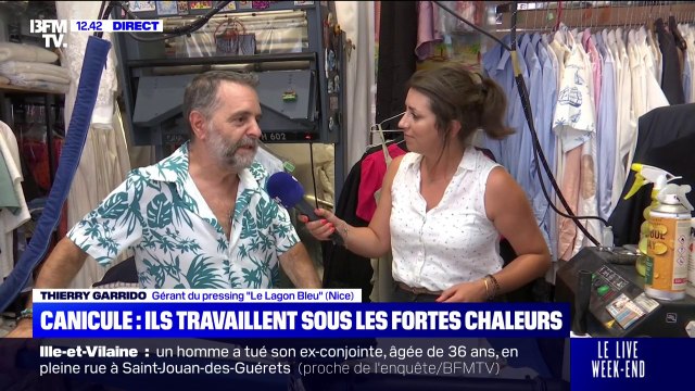 C'est très dur, mais on fait avec : comment les travailleurs s'adaptent face aux fortes chaleurs ?