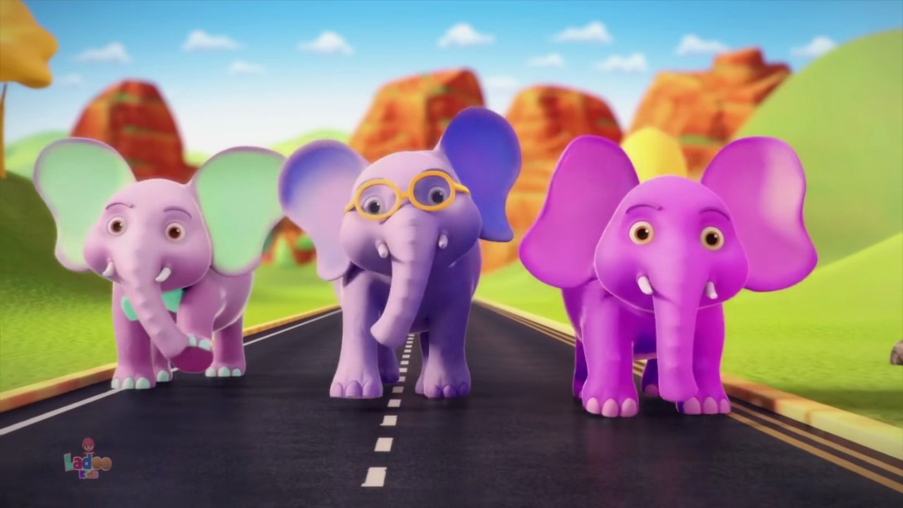 Ek Mota Hathi Ghumne Chala, Nursery Poems and Cartoon Songs for Kids