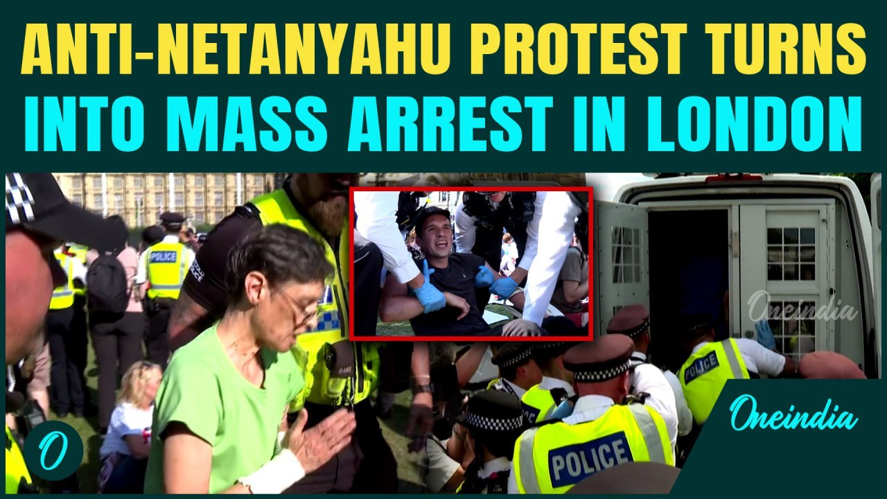 474 Arrested In UK’s Biggest Anti-Netanyahu Protest As Terrorism Law Sparks Palestine Action Outrage
