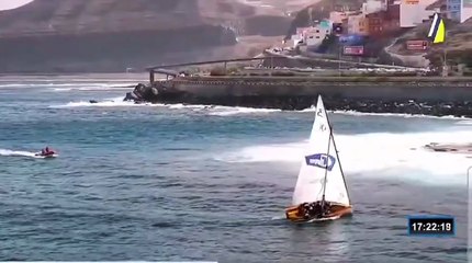 Así trabucó el ‘Poeta Tomás Morales’ en el Memorial Belén María de vela latina