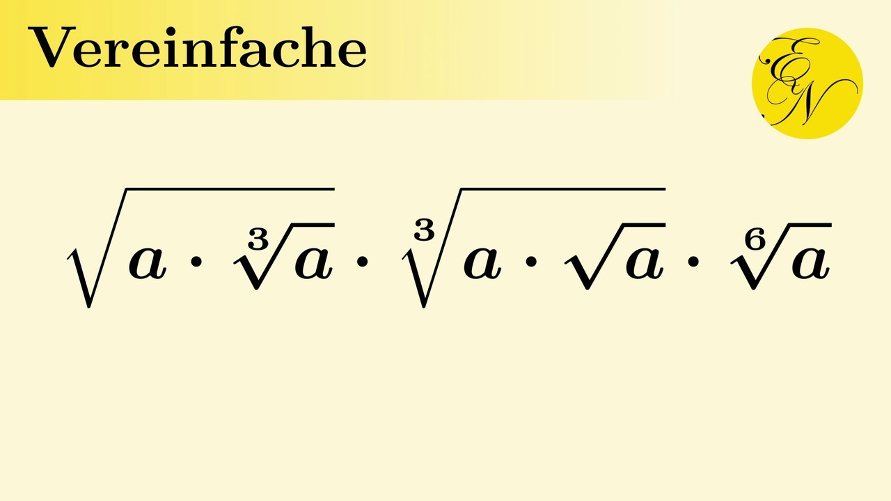 Verschachtelte Wurzeln