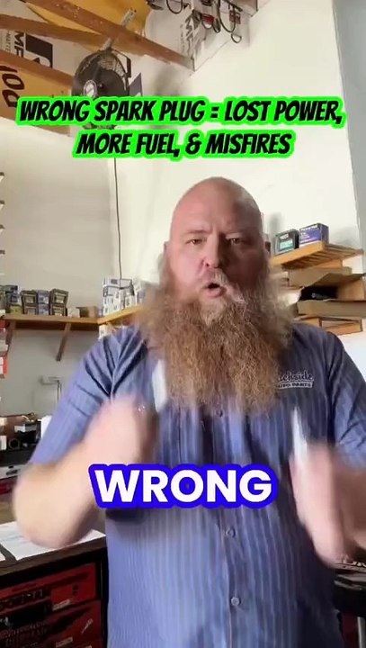Wrong Spark Plugs