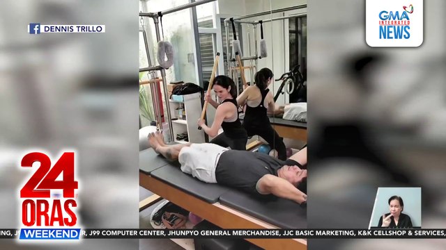 Dennis Trillo at Jennylyn Mercado, ibinahagi ang kanilang kakaiba at kuwelang fitness routine | 24 Oras Weekend
