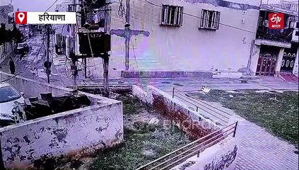 जींद में इवनिंग वॉक कर रही महिला की चेन झपटकर फरार हुए बदमाश, सीसीटीवी में कैद हुई वारदात