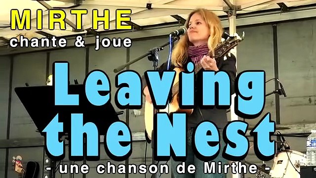 LEAVING THE NEST par MIRTHE, Festival Boisgervilly 35, 2025, guitare-chant