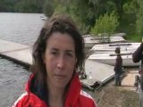 Interview de Marine Grosjean - Antibes 2008 - Finswimming -3