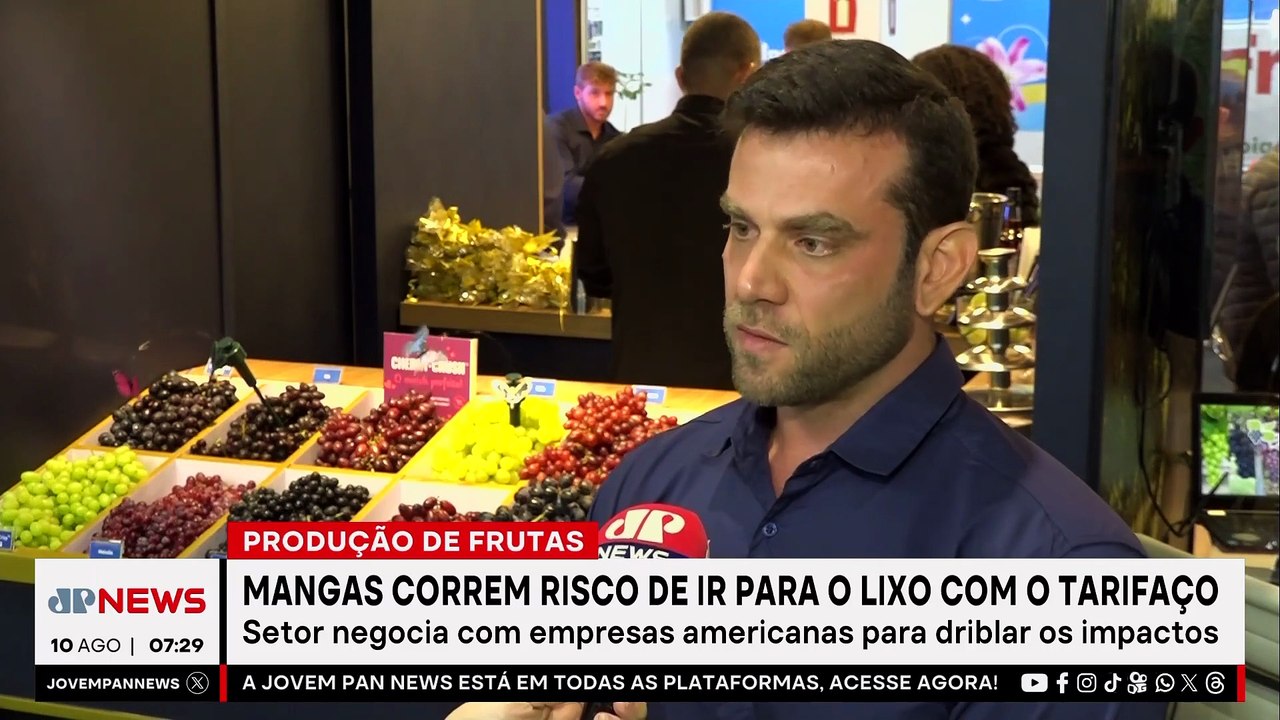 LULA CONVERSA COM PUTIN / AGRO E NOVAS TAXAS / PROTESTO EM ISRAEL | JORNAL DA MANHÃ - 10/08/2025