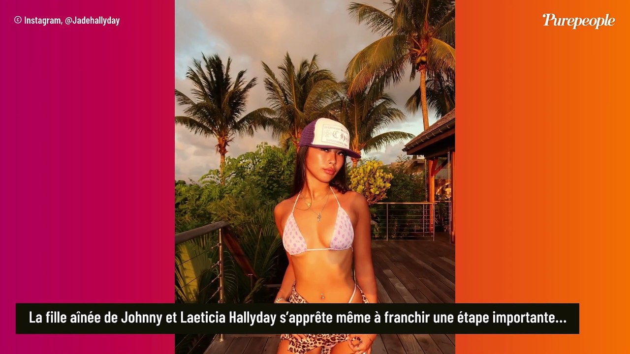 Jade Hallyday avec son compagnon à Saint-Barth' : sa petite soeur Joy partage une photo du couple avant une grande étape