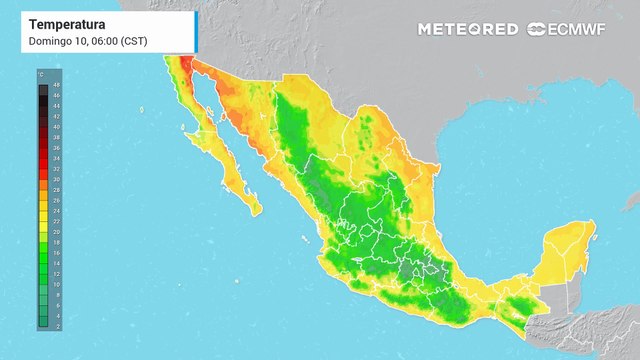 El tiempo en México del 11 al 12 de agosto: lluvias con aguaceros, vientos fuertes localizados y calor al Norte