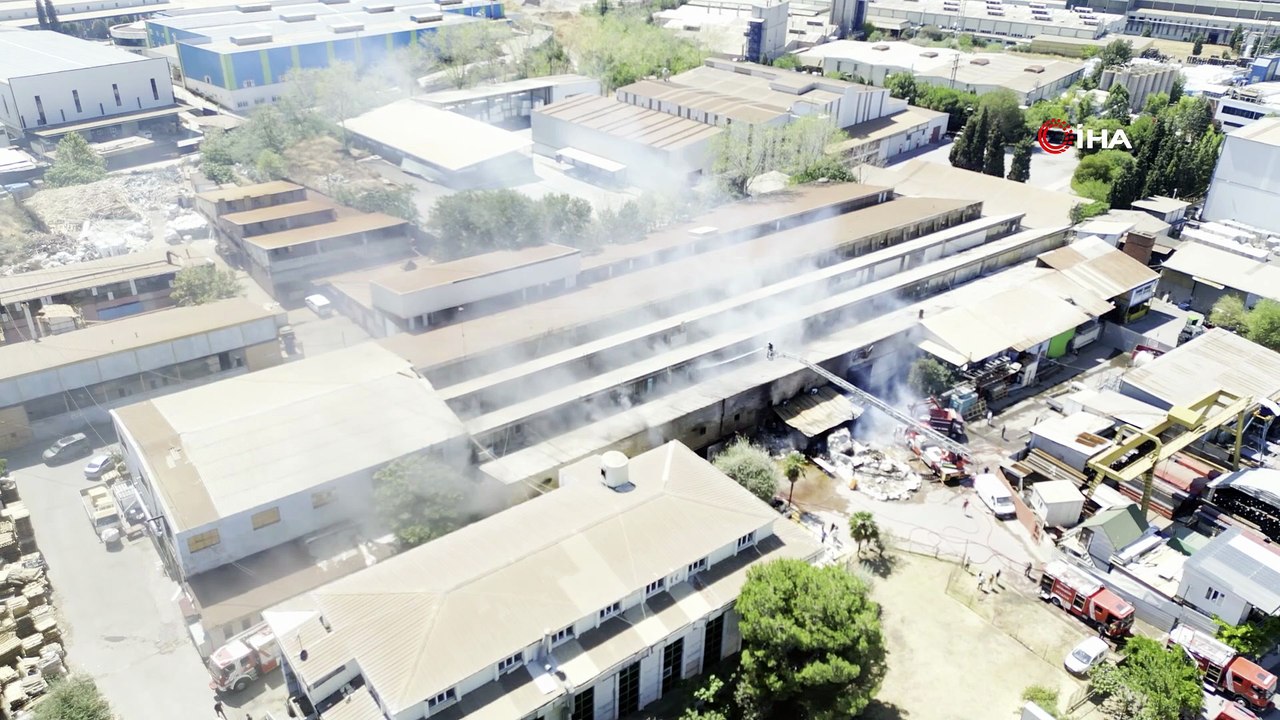 Kocaeli’de fabrika yangını!