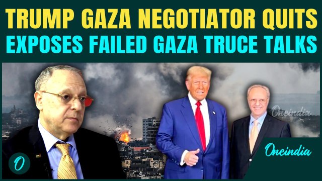 Trump’s Gaza Ceasefire Failure EXPOSED! Official Resigns blaming Trump for FAILED Talks with Hamas