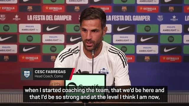Does Cesc Fabregas want to coach Barcelona?