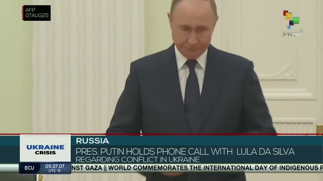 Russia | Pres. Putin holds phone call with Lula da Silva regarding conflict in Ukraine