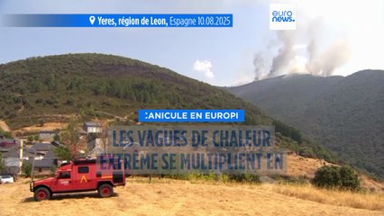 Canicule en Europe : "pic de chaleur très intense, voire exceptionnel" au Sud-Ouest de France