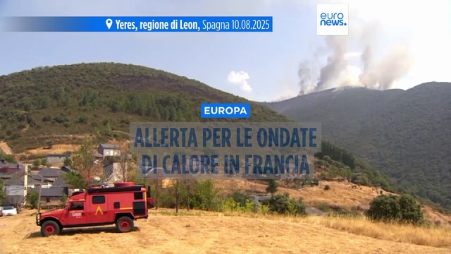 Europa sotto assedio dal caldo: allerta incendi e ondate di calore in Francia, Spagna e Portogallo