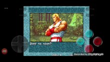 Fatal Fury 3 Bob Wilson vs Andy Bogard Bob Wilson é derrotado por Andy Bogard