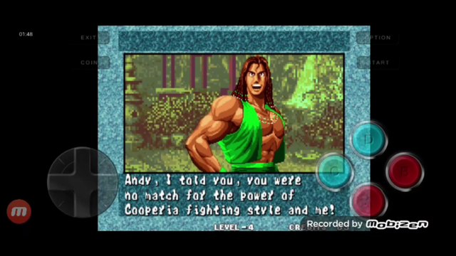 Fatal Fury 3 Bob Wilson vs Andy Bogard luta completa