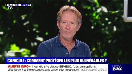 Canicule: "Il faut repenser l'aménagement", déclare Boris Weliachew, expert en risque majeurs