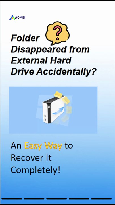How to Recover Disappeared Folders from External Hard Drive: 5 Proven Methods