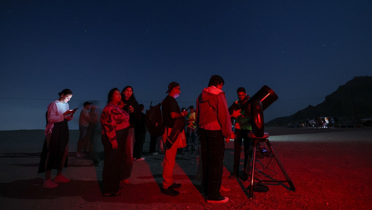 Perseid meteor shower, Jebel Jais