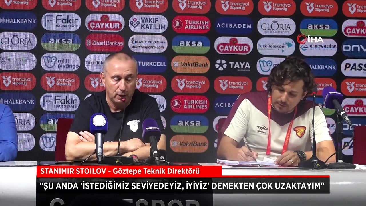 Stanimir Stoilov: Şu anda 'İstediğimiz seviyedeyiz, iyiyiz' demekten çok uzaktayım