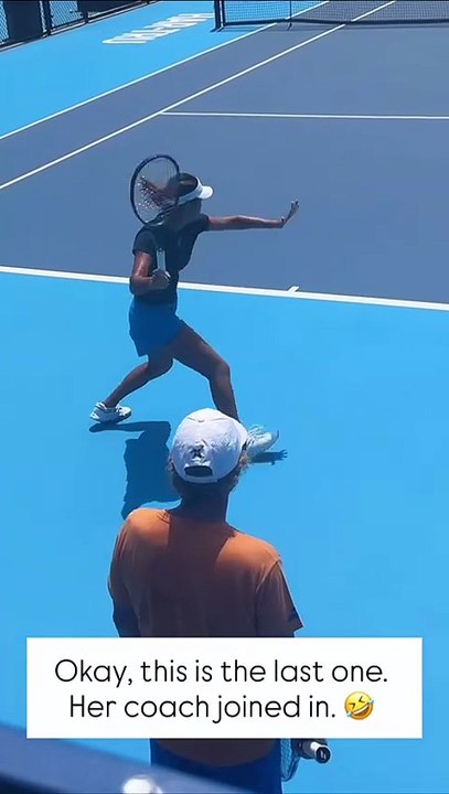 Emma practising in Cincinnati 10th August