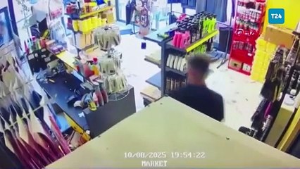 Bursa’da da hissedilen Balıkesir merkezli deprem güvenlik kamerasında