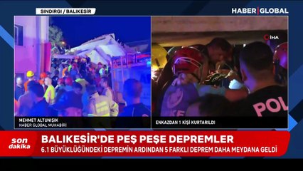 Balıkesir'deki depremde can kaybı