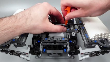 Making a futuristic Flintstones Car with Lego - Brick Technology