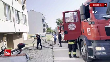 Eskişehir'de evde çıkan yangında dumandan etkilenen kişi hayatını kaybetti