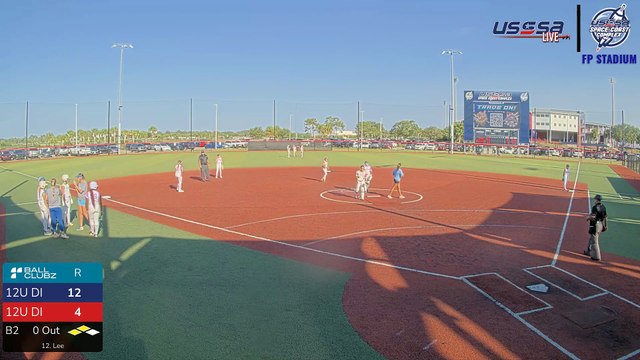 12U DI PURPLE VS 12U DI RED - Thu, Jul 31, 2025 5:09 PM to Thu, 6:56 PM