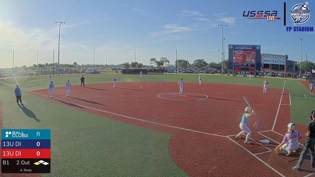 13U DI RED VS 13U DI TEAL - Thu, Jul 31, 2025 7:47 AM to Thu, 9:13 AM