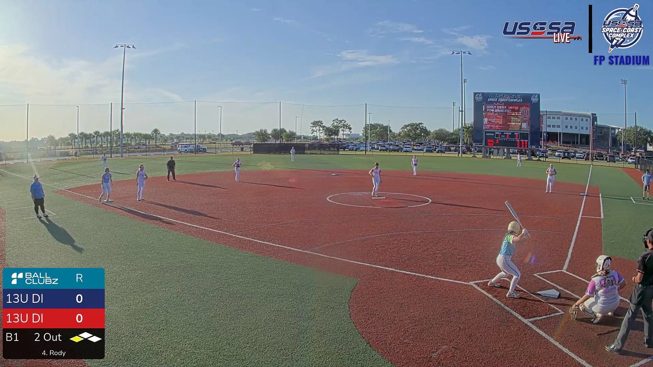13U DI RED VS 13U DI TEAL - Thu, Jul 31, 2025 7:47 AM to Thu, 9:13 AM
